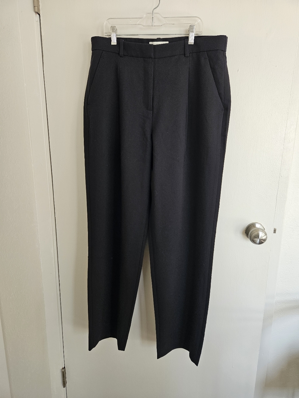 Abercrombie and Fitch Black Dress Pants - Tailored Straight Fit Sz 31/12